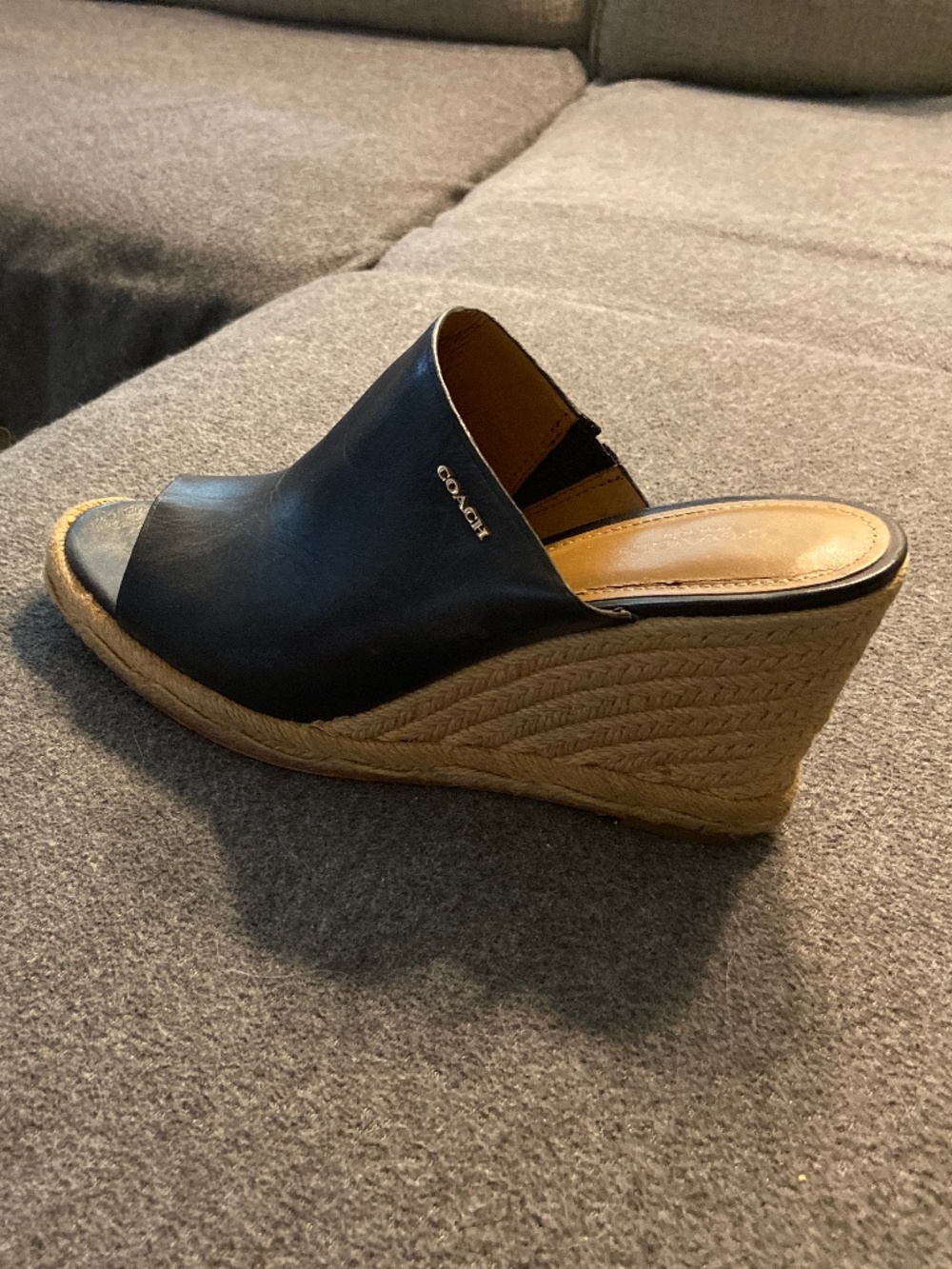 Coach Leather Espadrilles